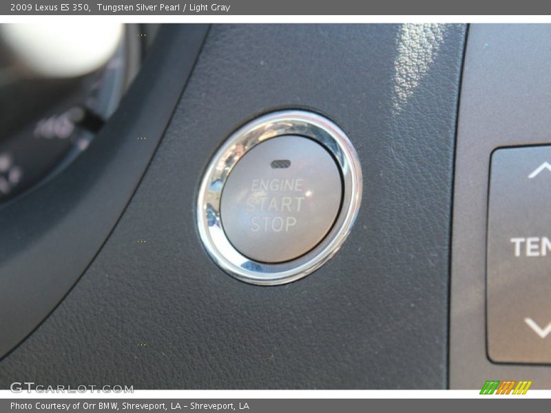 Tungsten Silver Pearl / Light Gray 2009 Lexus ES 350