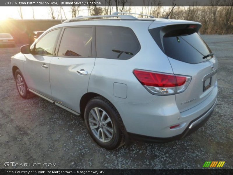 Brilliant Silver / Charcoal 2013 Nissan Pathfinder SV 4x4