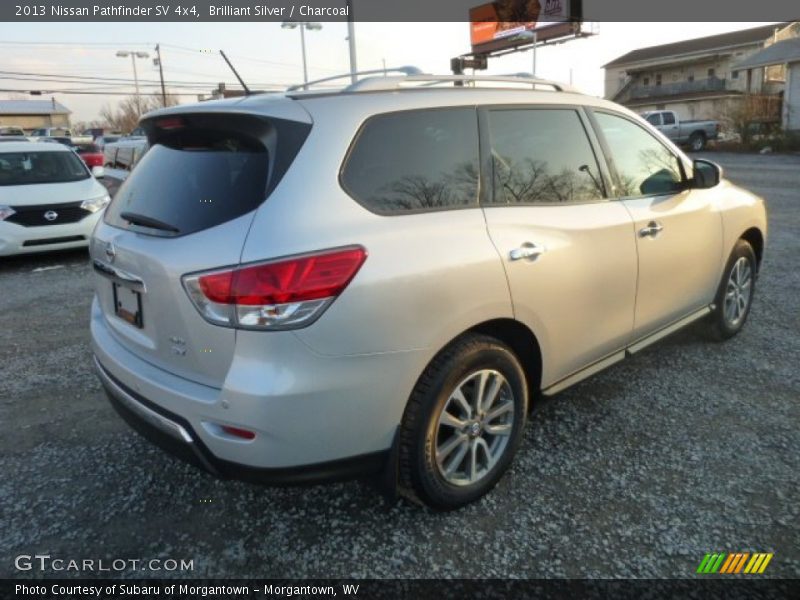 Brilliant Silver / Charcoal 2013 Nissan Pathfinder SV 4x4