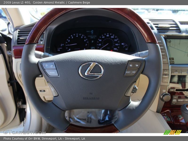 Golden Almond Metallic / Cashmere Beige 2009 Lexus LS 460