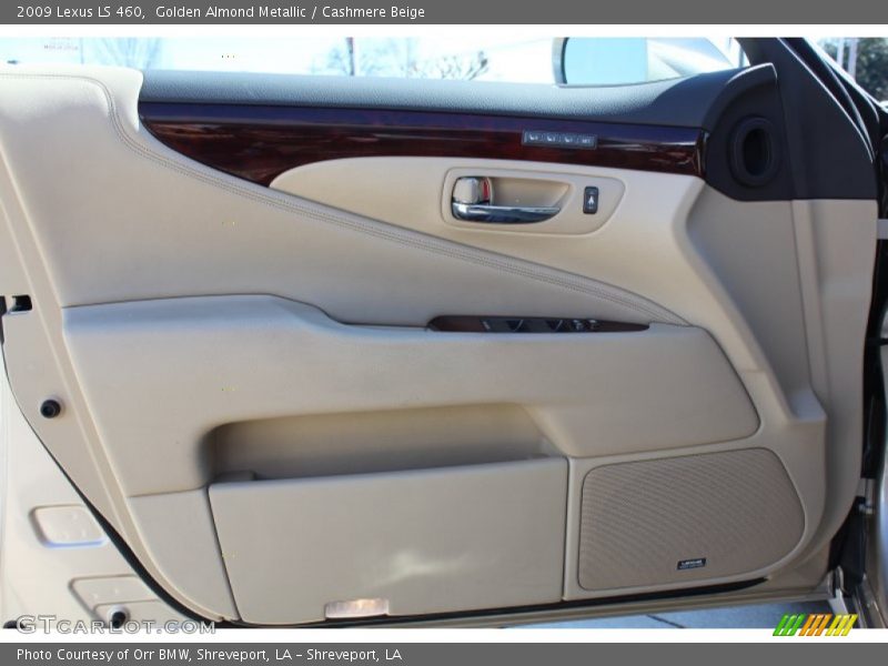 Golden Almond Metallic / Cashmere Beige 2009 Lexus LS 460