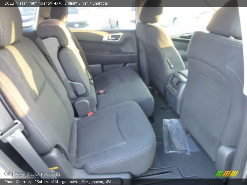 Rear Seat of 2013 Pathfinder SV 4x4