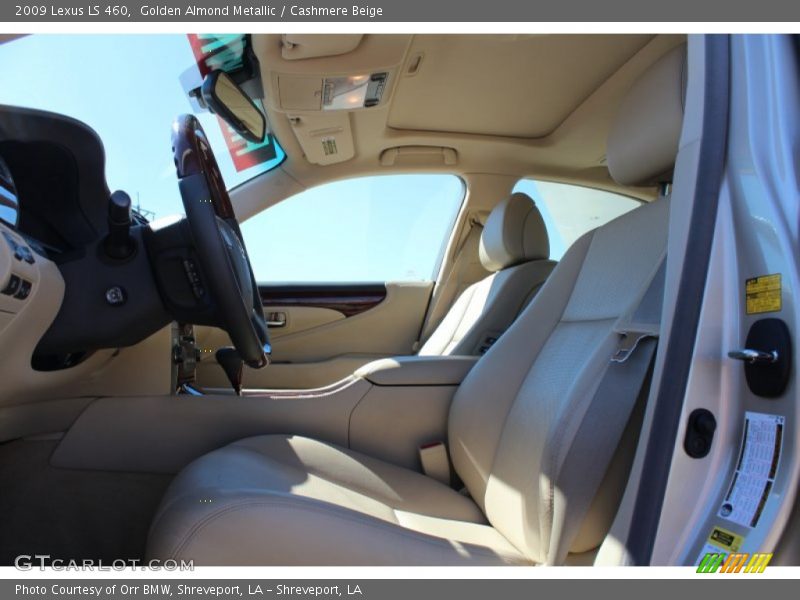 Golden Almond Metallic / Cashmere Beige 2009 Lexus LS 460