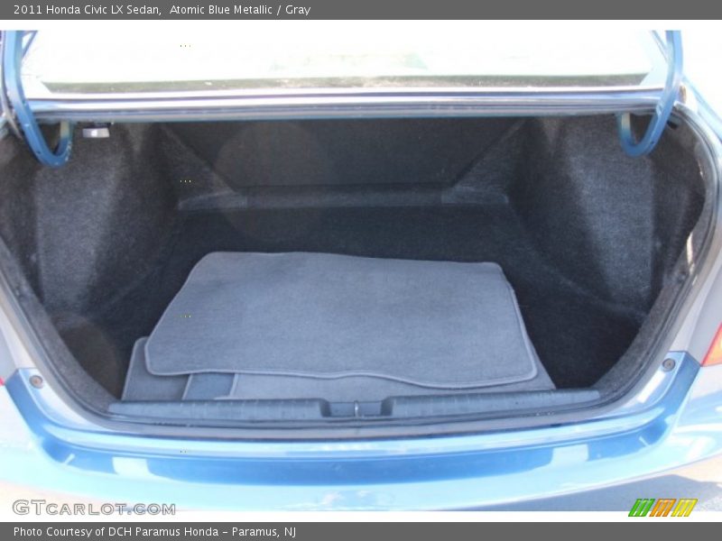 Atomic Blue Metallic / Gray 2011 Honda Civic LX Sedan