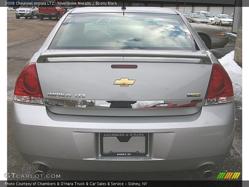 Silverstone Metallic / Ebony Black 2008 Chevrolet Impala LTZ