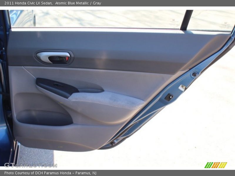 Atomic Blue Metallic / Gray 2011 Honda Civic LX Sedan