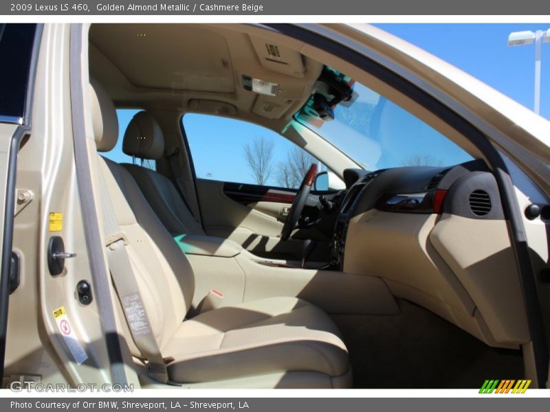 Golden Almond Metallic / Cashmere Beige 2009 Lexus LS 460