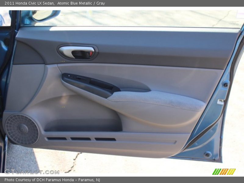 Atomic Blue Metallic / Gray 2011 Honda Civic LX Sedan