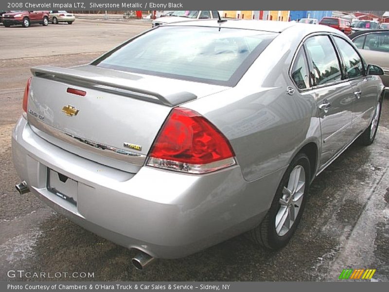 Silverstone Metallic / Ebony Black 2008 Chevrolet Impala LTZ