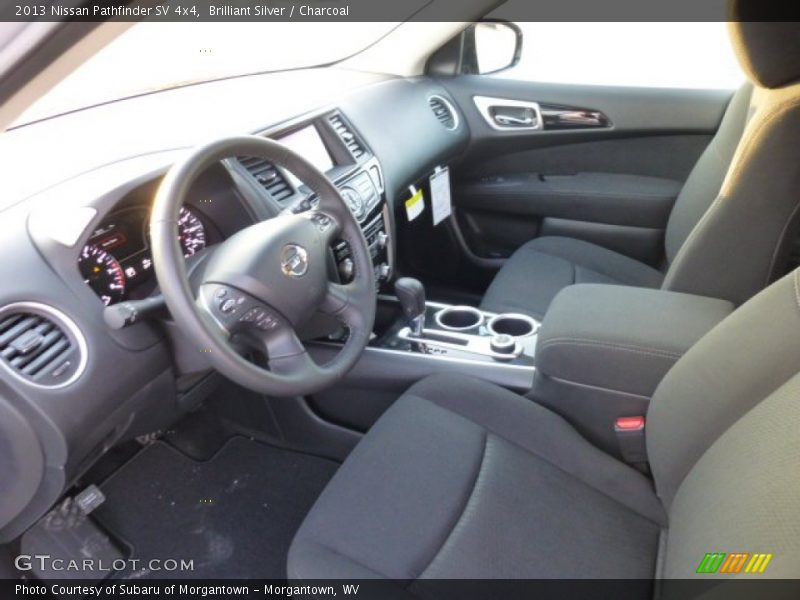 Charcoal Interior - 2013 Pathfinder SV 4x4 