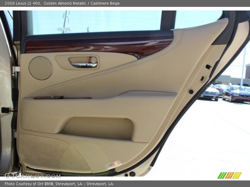 Golden Almond Metallic / Cashmere Beige 2009 Lexus LS 460