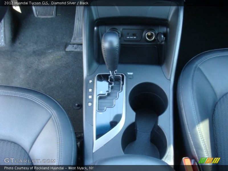 Diamond Silver / Black 2012 Hyundai Tucson GLS