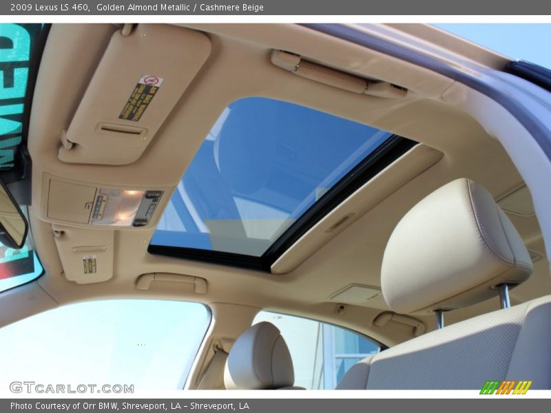 Golden Almond Metallic / Cashmere Beige 2009 Lexus LS 460