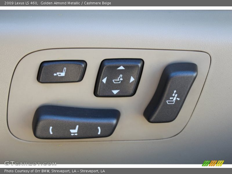 Golden Almond Metallic / Cashmere Beige 2009 Lexus LS 460