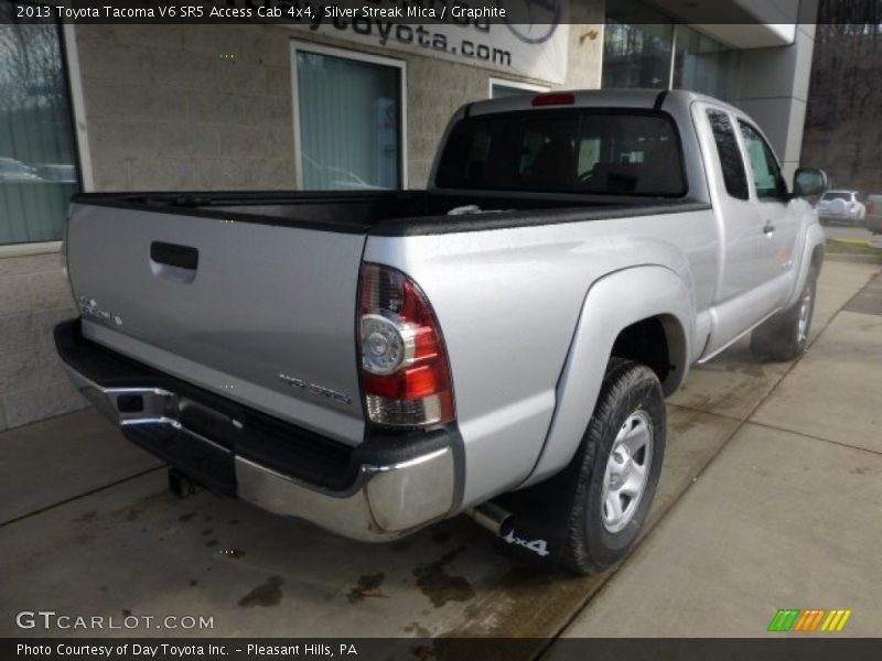 Silver Streak Mica / Graphite 2013 Toyota Tacoma V6 SR5 Access Cab 4x4