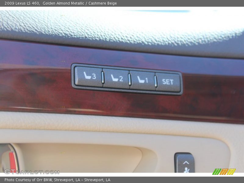 Golden Almond Metallic / Cashmere Beige 2009 Lexus LS 460