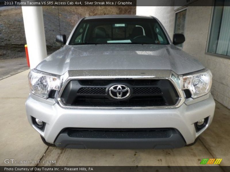 Silver Streak Mica / Graphite 2013 Toyota Tacoma V6 SR5 Access Cab 4x4