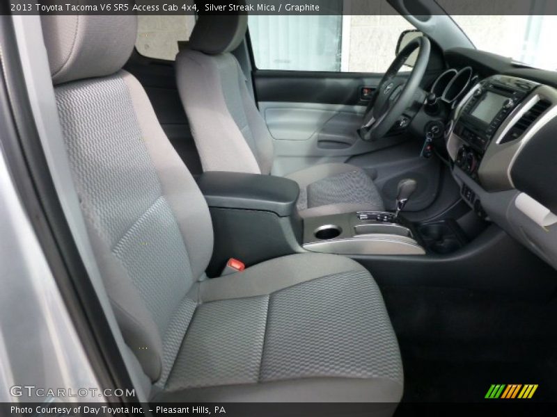 Silver Streak Mica / Graphite 2013 Toyota Tacoma V6 SR5 Access Cab 4x4