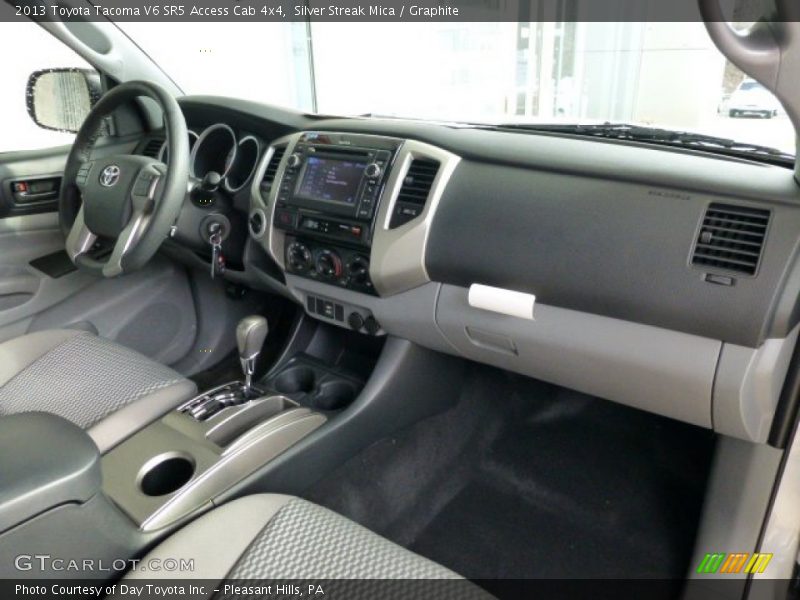 Silver Streak Mica / Graphite 2013 Toyota Tacoma V6 SR5 Access Cab 4x4