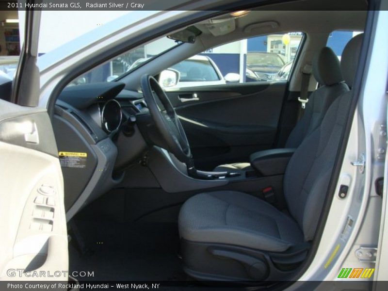 Front Seat of 2011 Sonata GLS