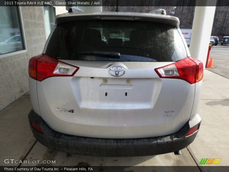 Classic Silver Metallic / Ash 2013 Toyota RAV4 XLE AWD