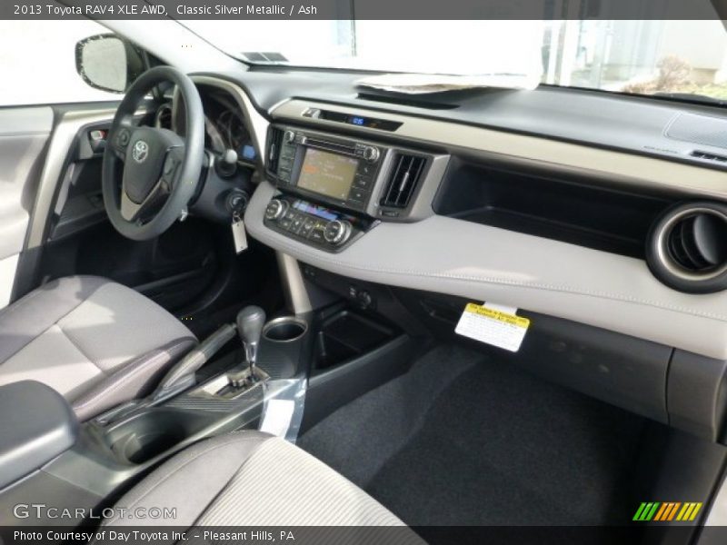 Classic Silver Metallic / Ash 2013 Toyota RAV4 XLE AWD