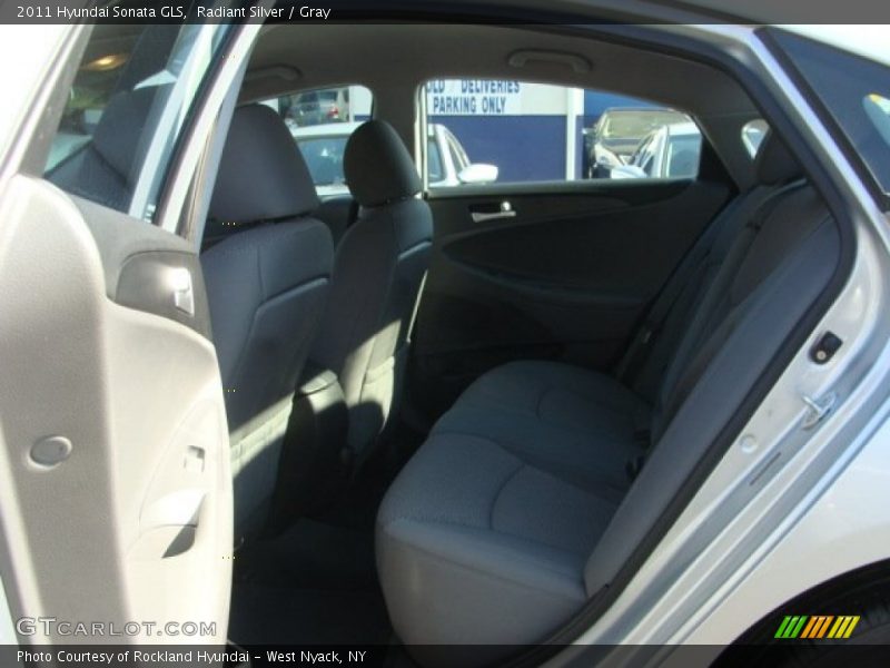 Radiant Silver / Gray 2011 Hyundai Sonata GLS