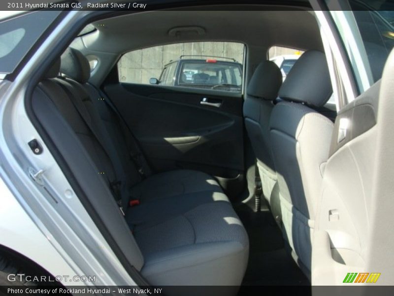 Radiant Silver / Gray 2011 Hyundai Sonata GLS
