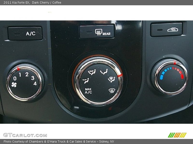 Controls of 2011 Forte EX