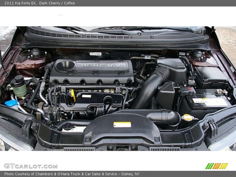 2011 Forte EX Engine - 2.0 Liter DOHC 16-Valve CVVT 4 Cylinder