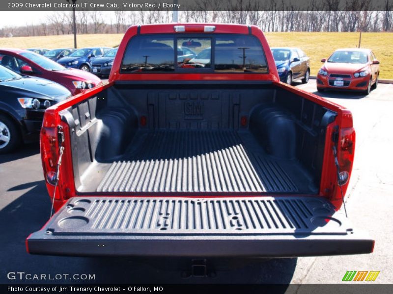 Victory Red / Ebony 2009 Chevrolet Colorado LT Crew Cab