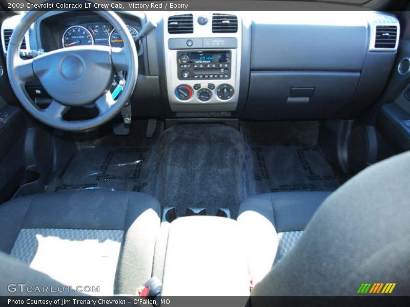 Victory Red / Ebony 2009 Chevrolet Colorado LT Crew Cab