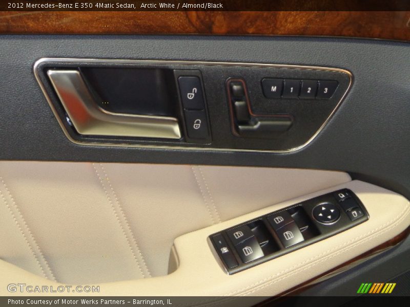 Arctic White / Almond/Black 2012 Mercedes-Benz E 350 4Matic Sedan