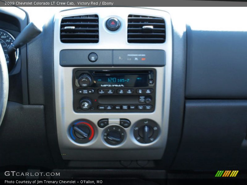 Victory Red / Ebony 2009 Chevrolet Colorado LT Crew Cab