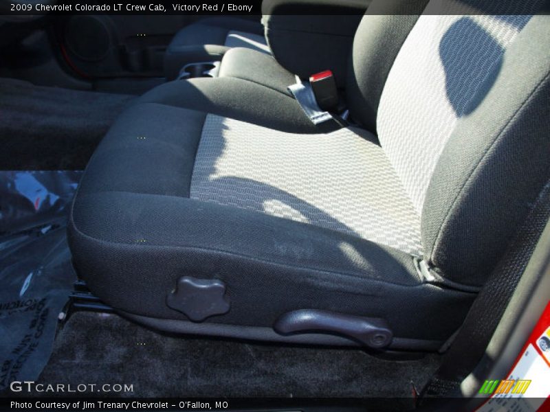 Victory Red / Ebony 2009 Chevrolet Colorado LT Crew Cab