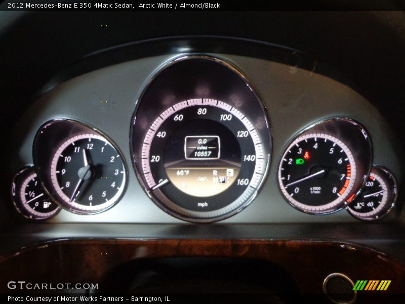 Arctic White / Almond/Black 2012 Mercedes-Benz E 350 4Matic Sedan