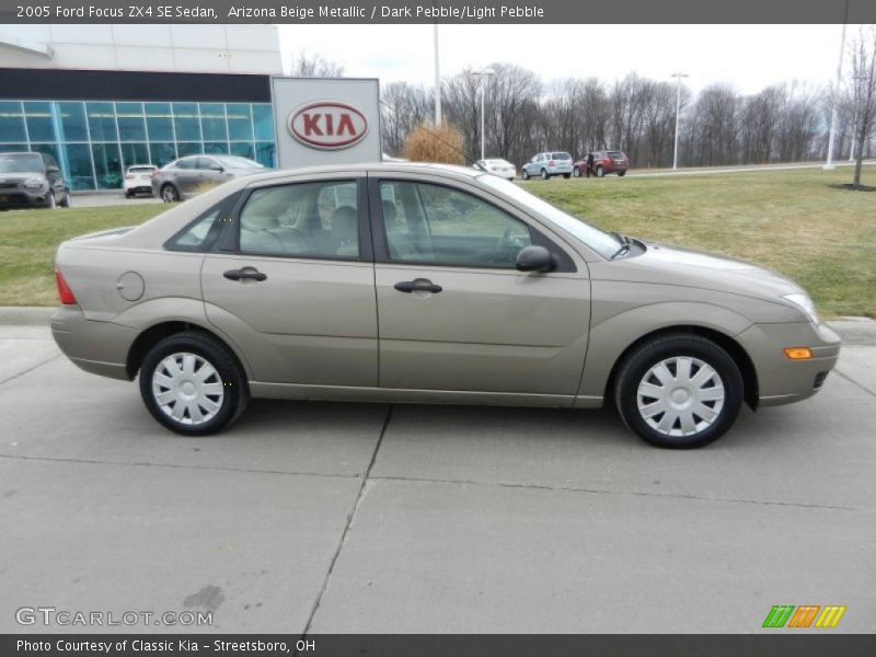 Arizona Beige Metallic / Dark Pebble/Light Pebble 2005 Ford Focus ZX4 SE Sedan