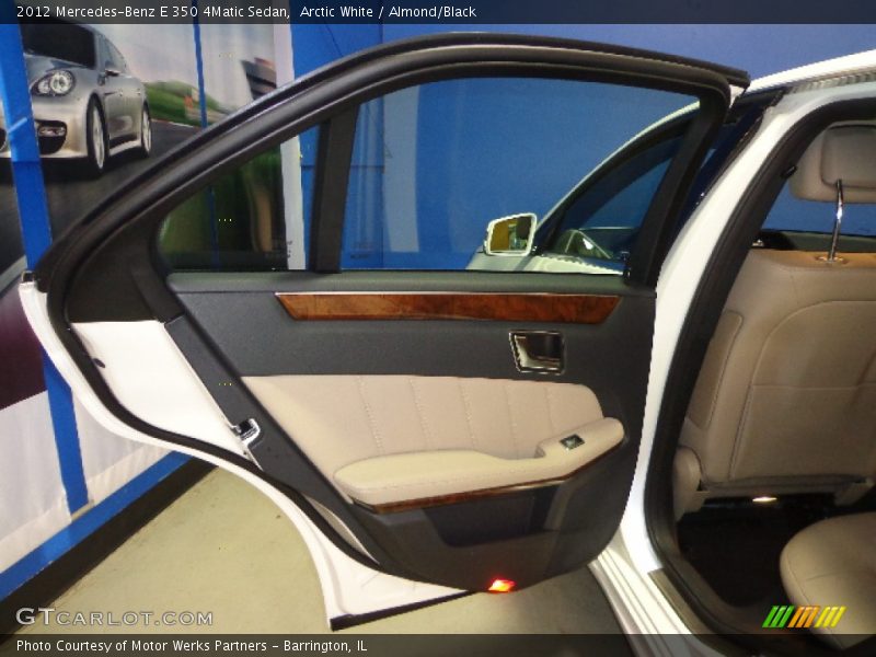 Arctic White / Almond/Black 2012 Mercedes-Benz E 350 4Matic Sedan