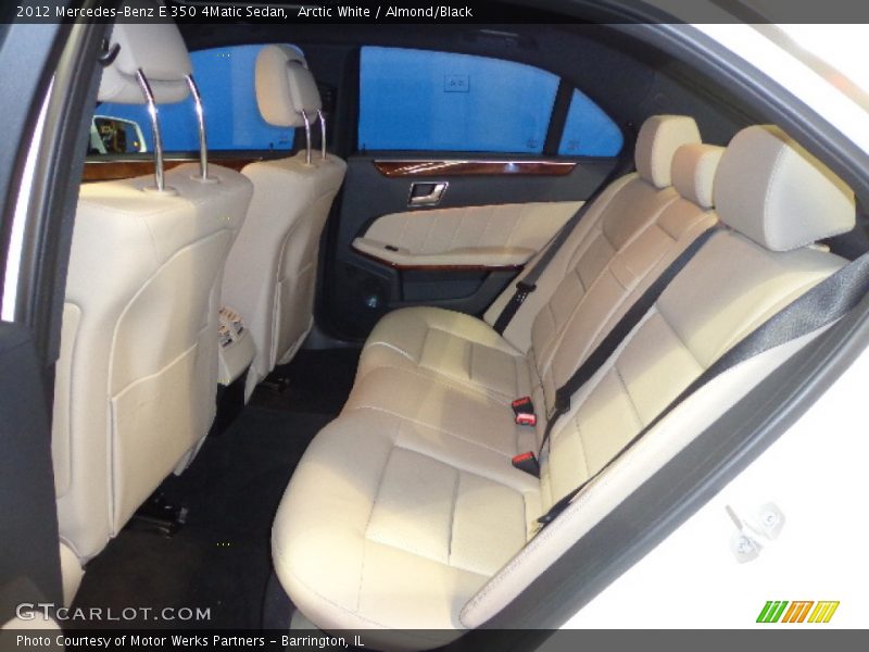Arctic White / Almond/Black 2012 Mercedes-Benz E 350 4Matic Sedan