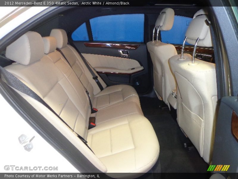 Arctic White / Almond/Black 2012 Mercedes-Benz E 350 4Matic Sedan