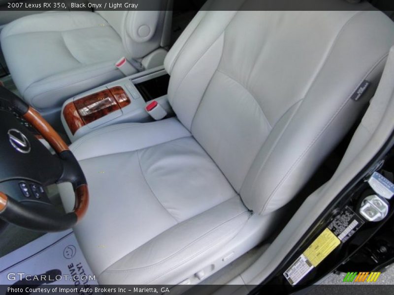 Black Onyx / Light Gray 2007 Lexus RX 350