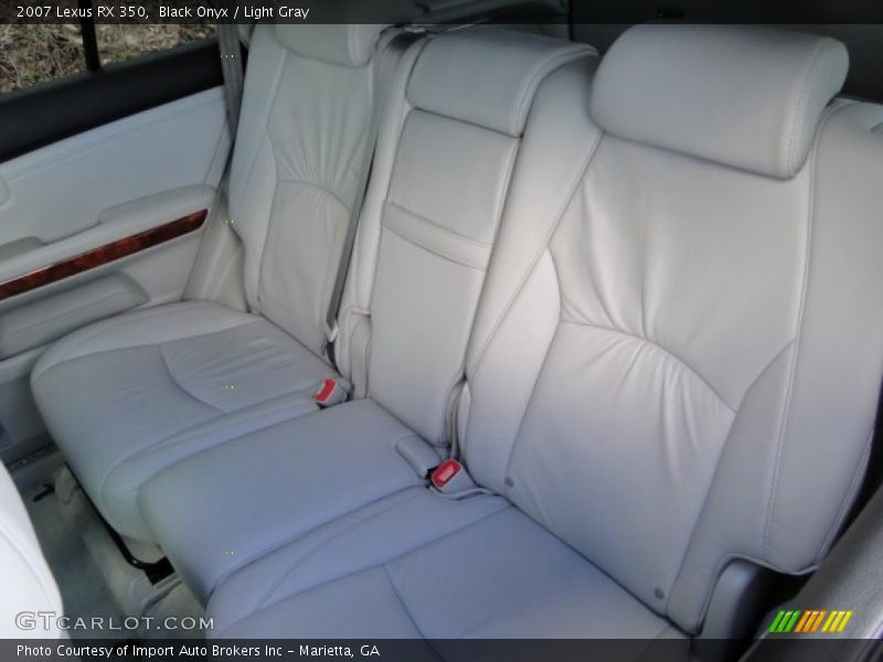 Black Onyx / Light Gray 2007 Lexus RX 350