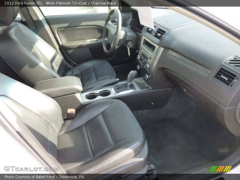  2012 Fusion SEL Charcoal Black Interior