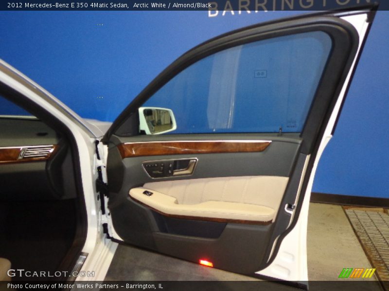 Arctic White / Almond/Black 2012 Mercedes-Benz E 350 4Matic Sedan