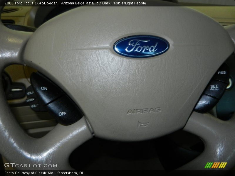 Arizona Beige Metallic / Dark Pebble/Light Pebble 2005 Ford Focus ZX4 SE Sedan