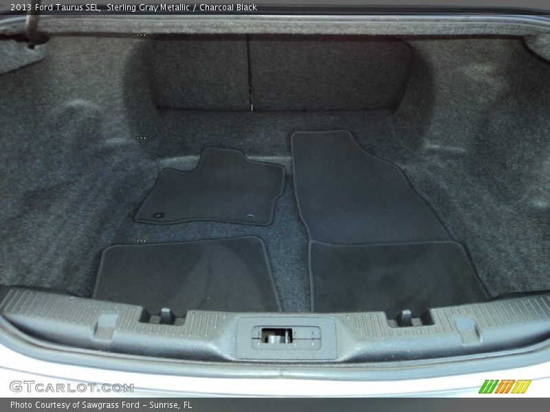 Sterling Gray Metallic / Charcoal Black 2013 Ford Taurus SEL