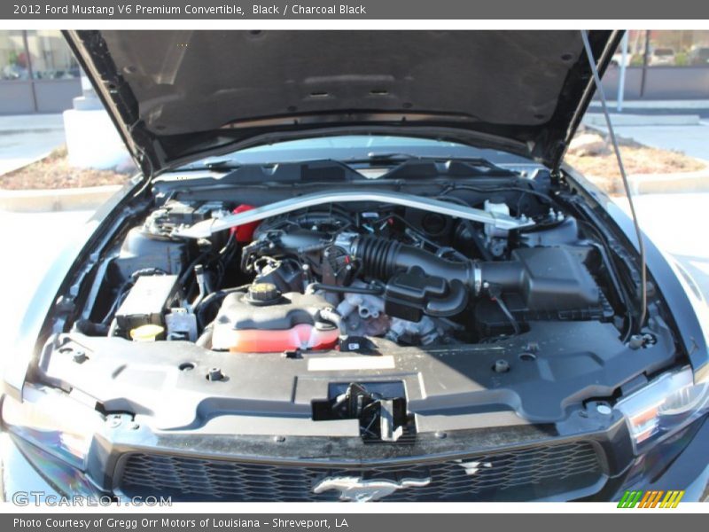 Black / Charcoal Black 2012 Ford Mustang V6 Premium Convertible