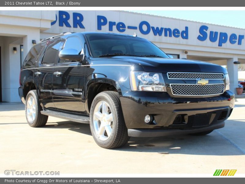 Black / Ebony 2011 Chevrolet Tahoe LTZ