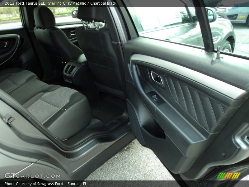 Sterling Gray Metallic / Charcoal Black 2013 Ford Taurus SEL