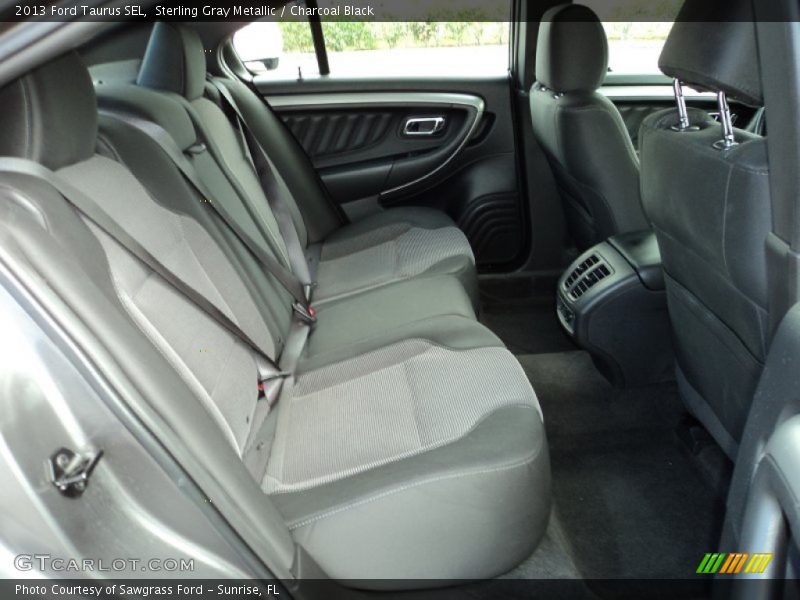 Sterling Gray Metallic / Charcoal Black 2013 Ford Taurus SEL